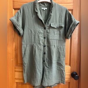 Madewell Olive Romper! 🫒🫒🫒